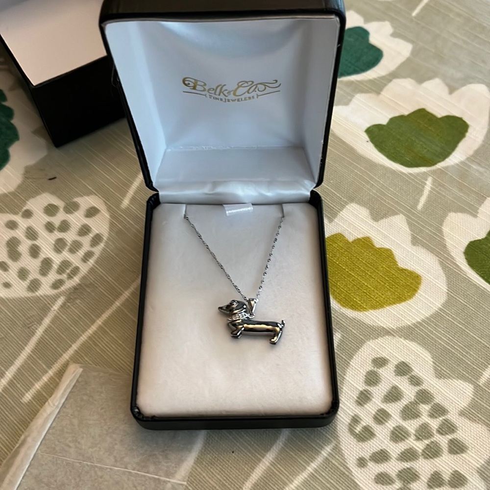 Dachshund Pendant Necklace